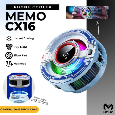 Memo CX16 RGB Pro Model With Digital Display